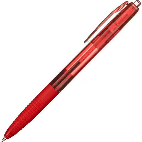 Ручка шариковая автоматическая с грипом PILOT Super Grip G, КРАСНАЯ, линия 0,22 мм, BPGG-8R-F R - фото 1