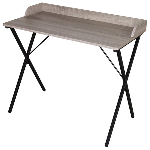 Стол на металлокаркасе BRABIX "LOFT CD-008", 900х500х780 мм, цвет дуб антик, 641864 - фото 3