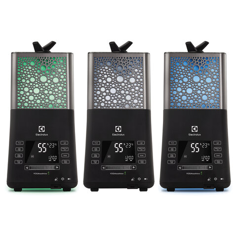 Увлажнитель воздуха ELECTROLUX EHU-3810D, объем бака 6,3 л, 110 Вт, гигростат, черный, НС-1103479 - фото 4