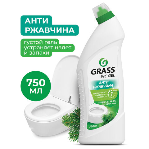 Средство для сантехники WC- GEL 750мл утенок кислотное - фото 1