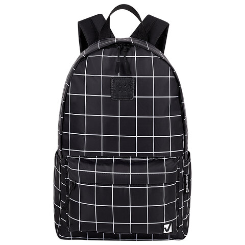 Рюкзак BRAUBERG POSITIVE универсальный, карман-антивор, "Checkered", 42х28х14 см, 271684 - фото 2