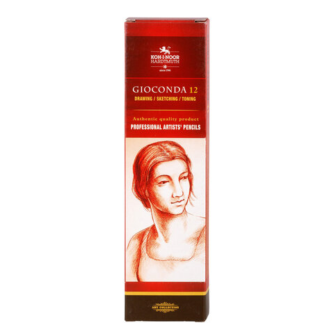 Сангина KOH-I-NOOR "Gioconda", 1 штука, 8802, в карандаше, 8802002001KS - фото 1