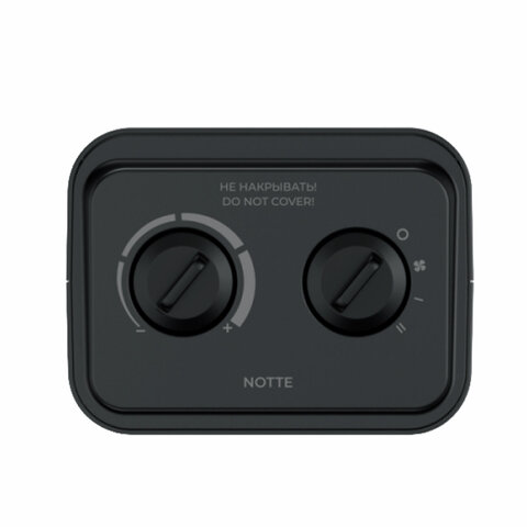 Тепловентилятор ROYAL CLIMA RFH-N1500DC-BL, 1500 Вт, 3 режима работы, черный, НС-1517390 - фото 3