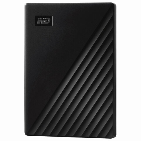 Внешний жесткий диск WD My Passport 4TB, 2.5", USB 3.0, черный, WDBPKJ0040BBK-WESN - фото 3