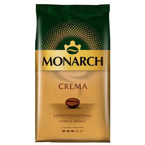 Кофе в зернах MONARCH "Original Crema" 1 кг, 4058911 - фото 1