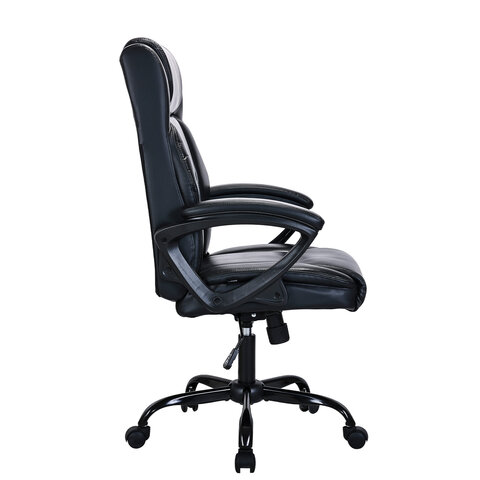 Кресло BRABIX PREMIUM "Oslo EX-549", рециклированная кожа, разборное пятилучие, черное, 532978 - фото 8