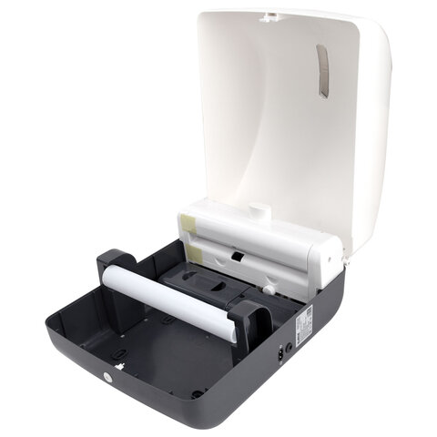 Диспенсер для полотенец в рулонах LAIMA PROFESSIONAL SUPER (H1), СЕНСОРНЫЙ, белый, ABS-пластик, 609507 - фото 4