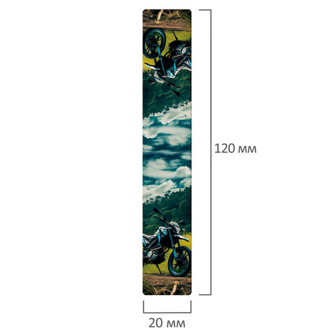 Закладки для книг МАГНИТНЫЕ, "BOYS", комплект 12 штук, 60x20 мм, FUNSTER (ФАНСТЕР), 116656 - фото 10