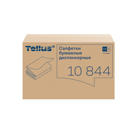 Салфетки Tellus/TORK (Система N4) Xpressnap Universal, 2-слойные, КОМПЛЕКТ 20 шт., 200 шт., белые, 10844 - фото 2