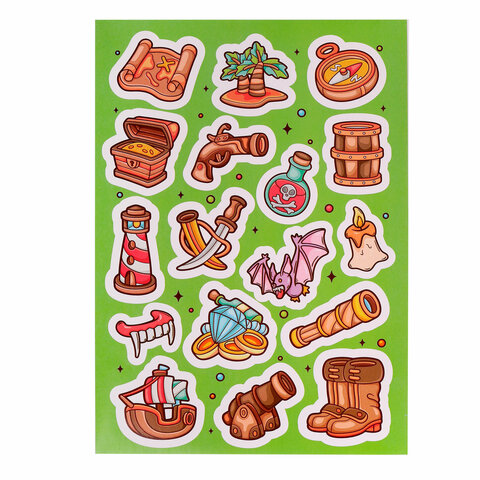 Набор ЮНОГО ХУДОЖНИКА "ОРЕЛ" для рисования и творчества в кейсе ЮНЛАНДИЯ, 75 предметов, 665674 - фото 7