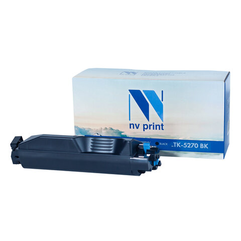 Картридж лазерный NV PRINT (NV-TK5270Bk) для Kyocera ECOSYS M6230cidn/P6230cdn,черный, ресурс 8000 стр. - фото 1