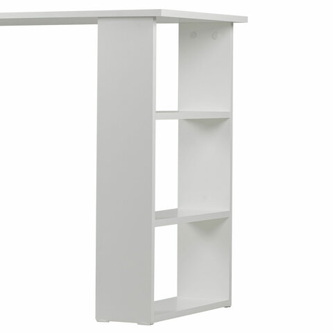 Стол письменный/компьютерный BRABIX "Scandi CD-016", 1100х500х750 мм, 4 ящика, белый, 641891, ЦБ013707-1 - фото 10