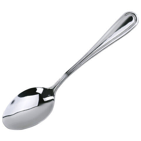 Ложки чайные CLASSIC, НАБОР 2 шт., на подвесе, нержавеющая сталь, серебристые, WEGLA (ВЕГЛА), 702262 - фото 4