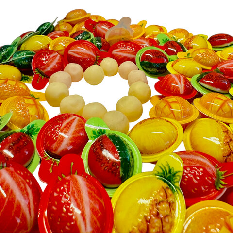Конфеты жевательные MAGIC CHEW "Milk balls" 3D, 500 г, УТ-00002648 - фото 3