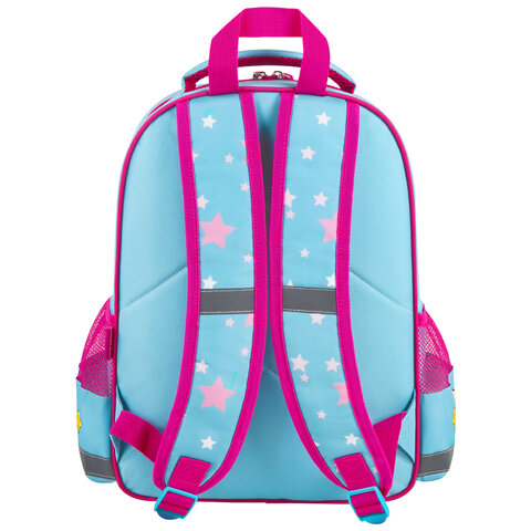 Рюкзак ПИФАГОР SCHOOL, 1 отделение, 3 кармана, "Smart penguin", 38x28х14 см, 271403 - фото 4