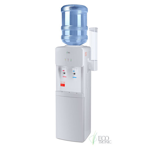 Кулер для воды ECOTRONIC J21-LCE напольный, НАГРЕВ/ОХЛАЖДЕНИЕ ЭЛЕКТРОННОЕ, шкаф, 2 крана белый 12562 - фото 12