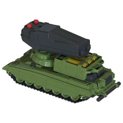 Военная машина игрушечная БМП "НП-01" с ракетной установкой, пластик, 21,5x11x12см, НОРДПЛАСТ, 1505 - фото 1