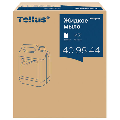 Мыло-крем жидкое 5 л Tellus/TORK, артикул 409844 - фото 2