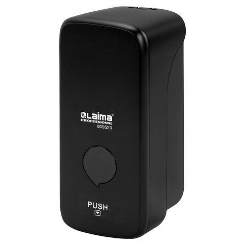 Дозатор для жидкого мыла-пены LAIMA PROFESSIONAL PREMIUM BLACK, НАЛИВНОЙ, 1 л, черный, ABS-пластик, 609520 - фото 1