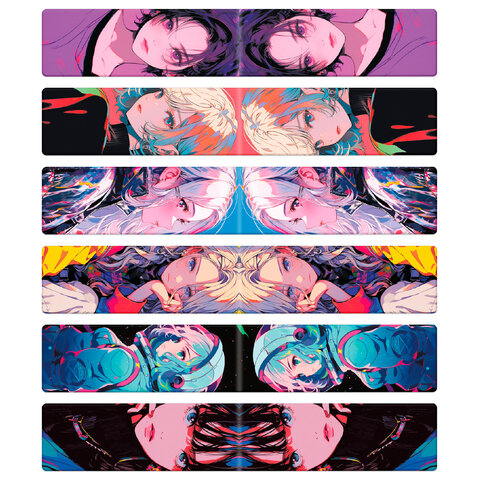 Закладки для книг МАГНИТНЫЕ, "5 ДИЗАЙНОВ МИКС", 6 штук, 60x20 мм, FUNSTER (ФАНСТЕР), 116652 - фото 10