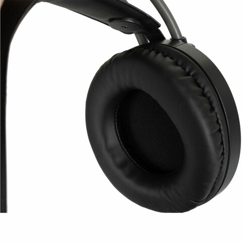 Наушники с микрофоном (гарнитура) A4TECH Fstyler FH200U, проводные, 2 м, USB, серые, 1431333 - фото 4