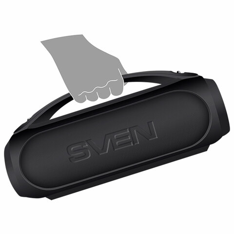Колонка портативная SVEN PS-380, 40 Вт, TWS, Bluetooth, FM, USB, черный, SV-021290 - фото 9
