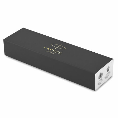 Ручка шариковая PARKER "Urban Muted Black GT", корпус черный, позолоченные детали, синяя, 2143640 - фото 4