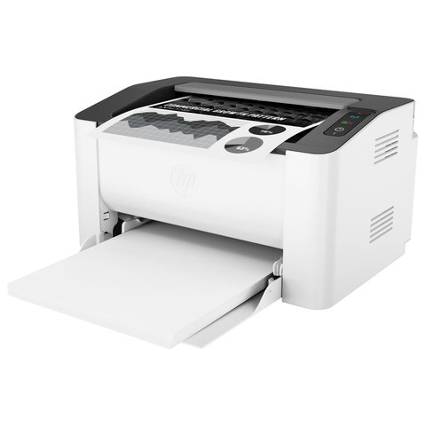 Принтер лазерный HP Laser 107w А4, 20 стр./мин., 10000 стр./мес., Wi-Fi, 4ZB78A - фото 1