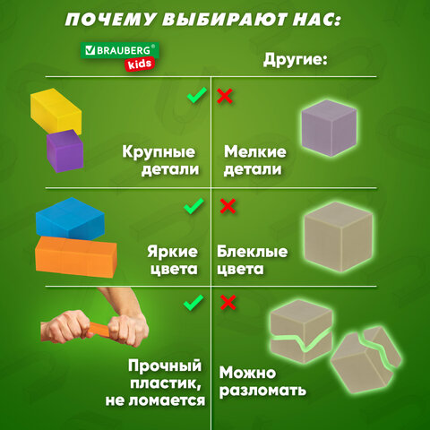 Магнитный конструктор MAGNETIC CUBES "КУБИЧЕСКИЙ", 72 магнитных кубика, BRAUBERG KIDS, 665724 - фото 18