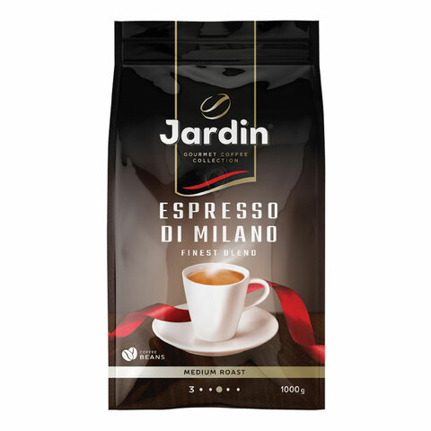 Кофе в зернах JARDIN "Espresso di Milano" 1 кг, 1089-06-Н - фото 5