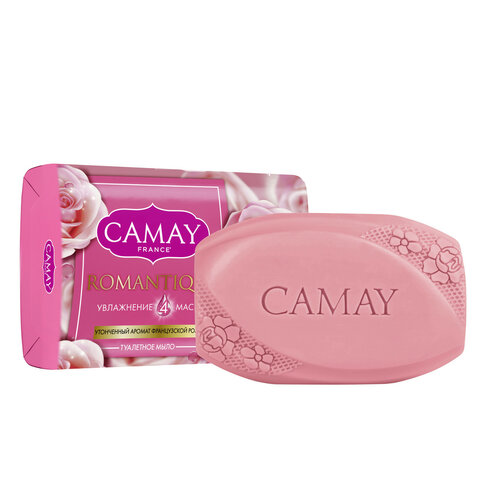 Мыло туалетное 85 г, CAMAY "Французская роза" - фото 1