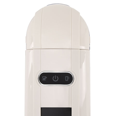 Кофемашина капсульная 3 в 1 для молотого кофе и капсул DOLCE GUSTO и NESPRESSO, SONNEN CM510B, 1450 Вт, 0,6 л, бежевая, 457338 - фото 5