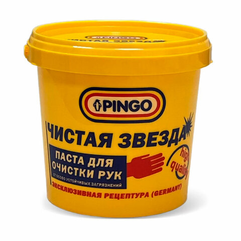 Паста очищающая средство для рук, 1000 мл, ЧИСТАЯ ЗВЕЗДА, от самых стойких загрязнений, банка, 85010-11 - фото 1
