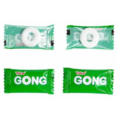 Драже сахарное "Gong candy" со вкусом мяты, YAKAR, 500 г, DRG092 - фото 2