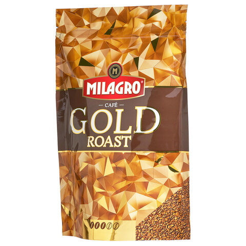 Кофе растворимый MILAGRO "Gold Roast" 150 г, сублимированный, 15005 - фото 3