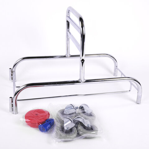 Тележка уборочная BRABIX, 2-съемных ведра по 15 л, отжим, корзина, держатель для мусорного мешка с поддерживающей платформой, 601500 - фото 11