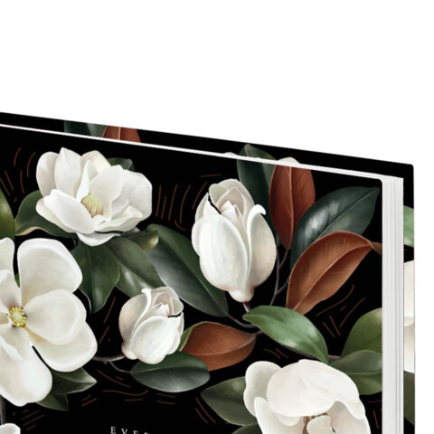 Ежедневник датированный 2026 145х215 мм, А5, STAFF, ламинированная обложка, "Магнолия", 117326 - фото 4