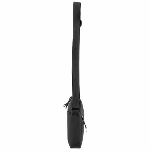 Сумка на плечо HEIKKI COMPACT (ХЕЙКИ), два кармана, черная, 19х14х5 см, 272631 - фото 5