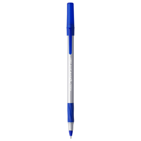 Ручки шариковые с грипом BIC "Round Stic Exact", НАБОР 4 шт., СИНИЕ, линия письма 0,28 мм, блистер, 932857 - фото 7