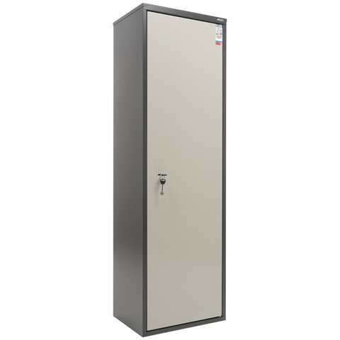 Шкаф металлический для документов AIKO "SL-150Т" ГРАФИТ, 1490х460х340 мм, 32 кг, S10799150502 - фото 1