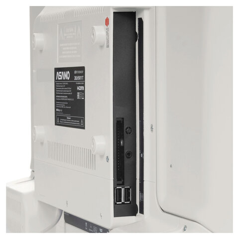 Телевизор ASANO 28LH5011T, 28" (71 см), 1366x768, HD, 16:9, Салют ТВ, Wi-Fi, белый - фото 8