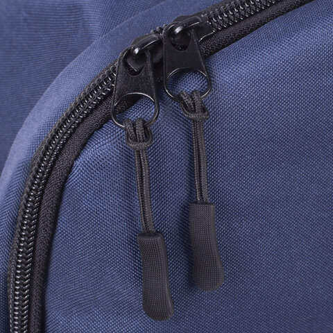 Рюкзак BRAUBERG POSITIVE универсальный, карман-антивор, "Dark blue", 42х28х14 см, 270775 - фото 10