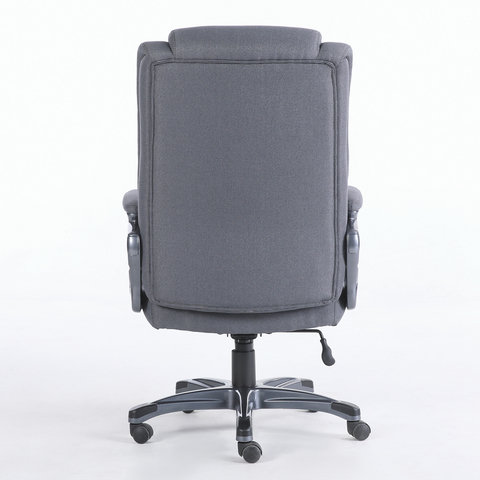 Кресло офисное BRABIX PREMIUM "Solid HD-005", нагрузка до 180 кг, ткань, серое, 531823 - фото 6