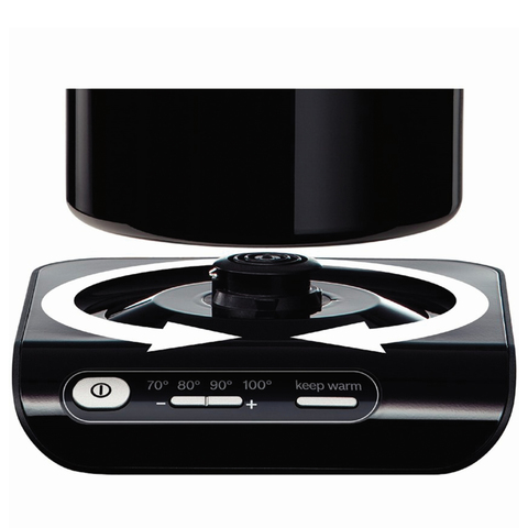 Чайник BOSCH TWK8613P, 1,5 л, 2400 Вт, закрытый нагревательный элемент, нержавеющая сталь, черный - фото 4