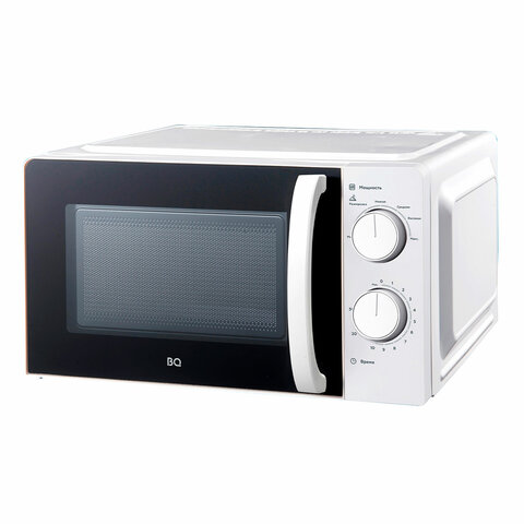 Микроволновая печь BQ (БИ-КЬЮ) MWO 20006SM/W, объем 20 л, мощность 700 Вт, механическое управление, белая, 86190542 - фото 1