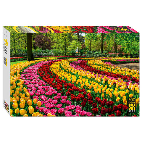 Пазл картонный, 500 элементов, АССОРТИ, поле 50х34,5 см, STEP PUZZLE - фото 6
