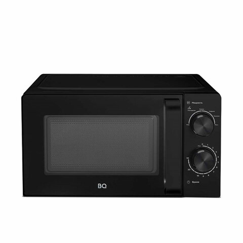 Микроволновая печь BQ (БИ-КЬЮ) MWO 20004SM/W, объем 20 л, мощность 700 Вт, механическое управление, черная, 86201765 - фото 2