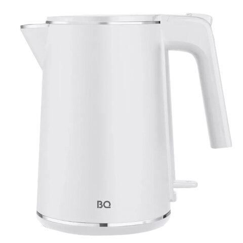 Чайник электрический с двойными стенками BQ (БИ-КЬЮ) KT1716P, 1 л, 1800 Вт, белый, 86199027 - фото 1