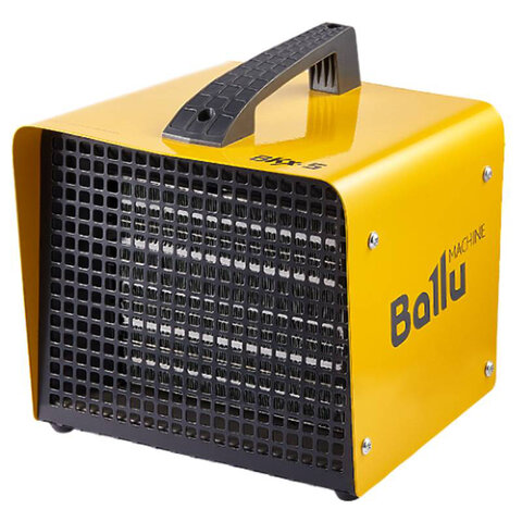 Тепловая пушка электрическая BALLU BKX-5, 3000 Вт, 220 B, терморегулятор, прямоугольная, желтая, НС-1031315 - фото 1