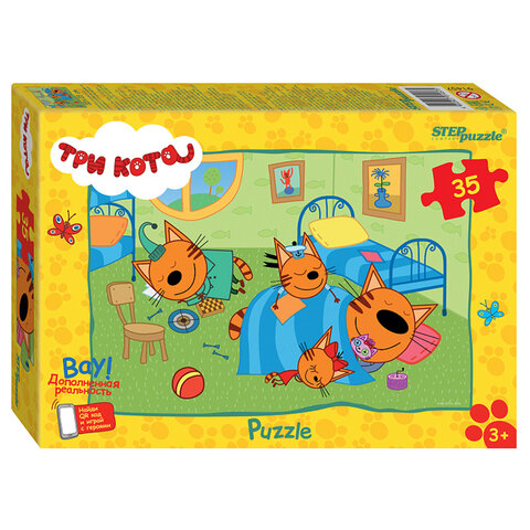 Пазл картонный, 35 элементов, лицензия "Мульт", АССОРТИ, поле 23х33 см, STEP PUZZLE - фото 14